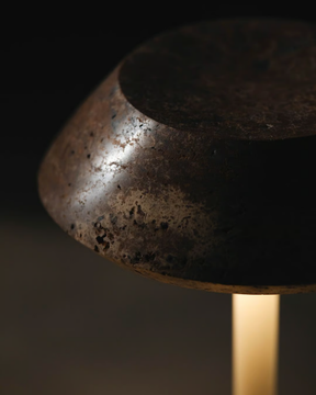 mini FIORE BEIGE - Rechargeable marble table lamp by Maami Home - view 3